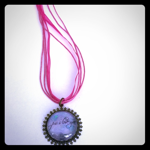 Handmade love necklace - Picture 3 of 4